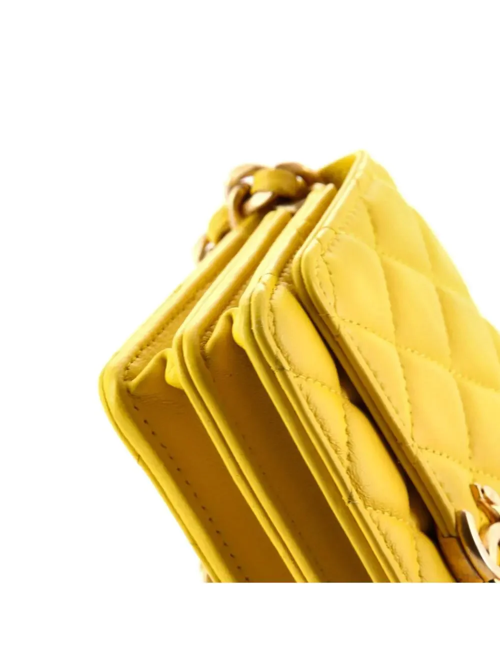 Chanel Lacquered Metal Cc Wallet On #290809C48B